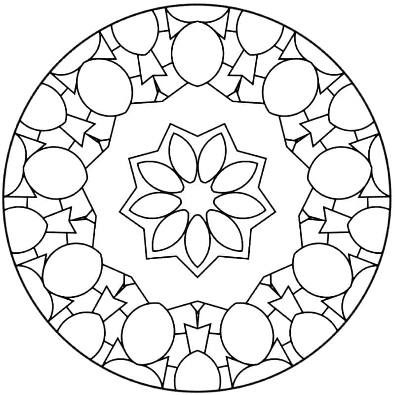 Mandalas Abstraits 31